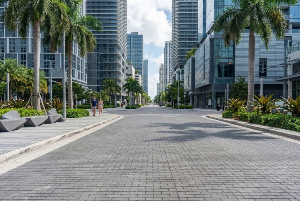 Brickell car photo location
