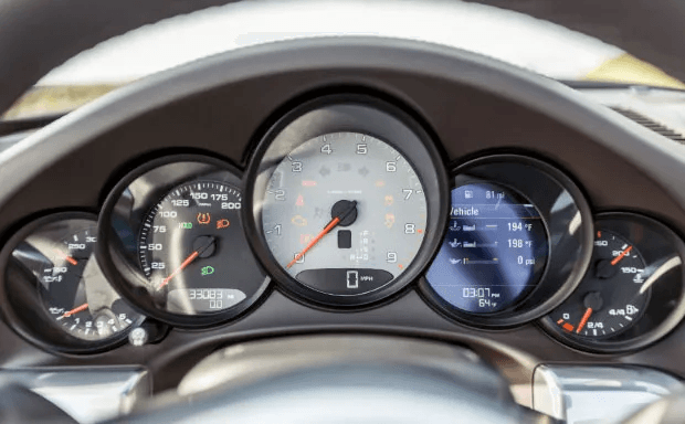 Turo listing photo angle: dashboard from back seats