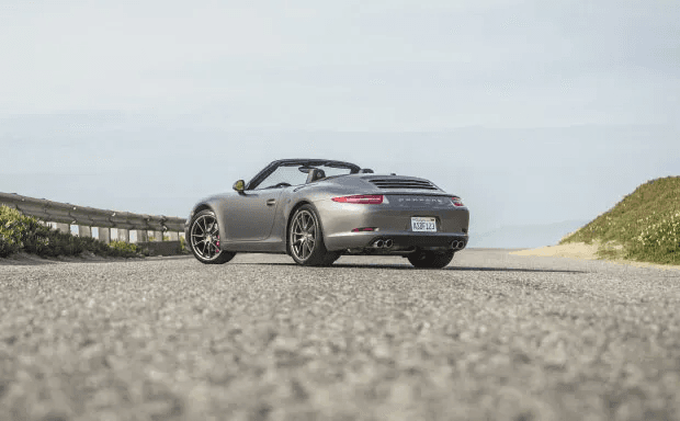 Turo listing photo angle: rear three-quarter